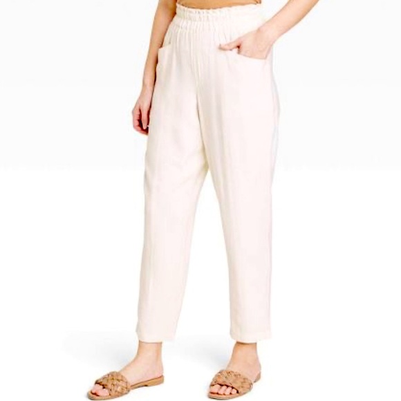 High Rise Tapered Ankle Pull On Pants - Picture 8 of 9